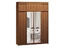Шкаф-купе Миллениум-4 Орех Экко с антресолью