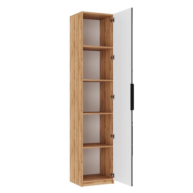 Пенал Астрис - 1 с зеркалом Графит