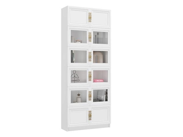Книжный шкаф Карлос - 52 Белый