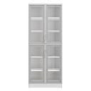 Книжный шкаф Альма - 8 Белый