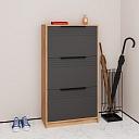 Тумба для обуви Астрис - 4 Графит