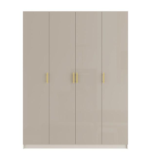 Шкаф распашной Браззавиль - 4 Грейдж