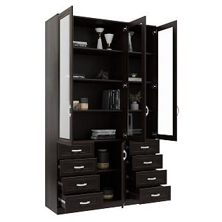 Книжный шкаф Библиограф - 3 №9 Венге