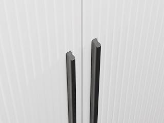 Шкаф распашной Лоренсе - 6 с антресолью Белый