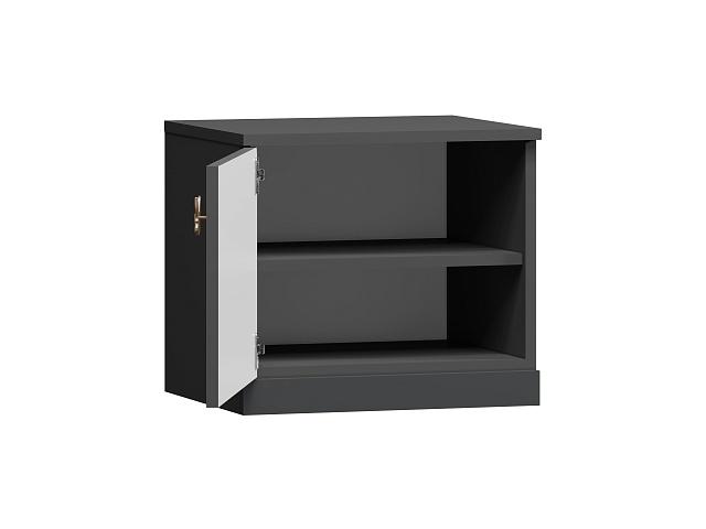 Тумба прикроватная Банни- 1 МДФ Черный Агат