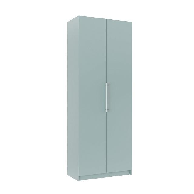 Шкаф распашной Калифорния - 2 Сумеречный Голубой