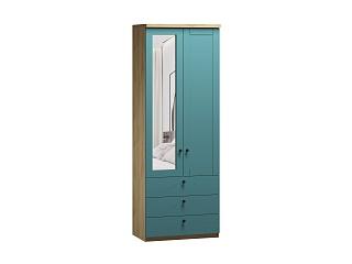 Шкаф распашной София РАХ - 18 МДФ Аквамарин