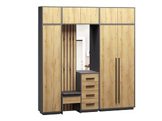 Прихожая Неаполь - 4 Графит