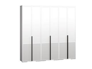 Шкаф распашной Телфорд - 6 Белый