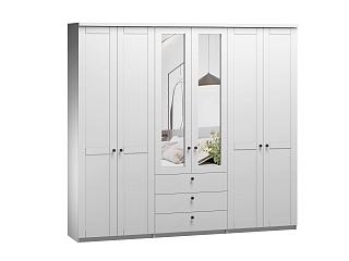 Шкаф распашной София РАХ - 14 МДФ Белый