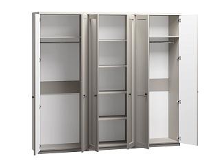 Шкаф распашной София РАХ - 4 МДФ Кашемир