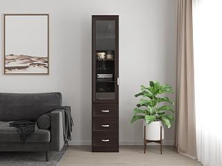 Книжный шкаф Библиограф - 1 №5 Венге