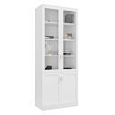 Книжный шкаф Библиограф - 2 №3 Белый