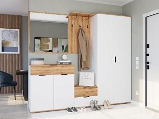 Прихожая Санти - 1 Белый