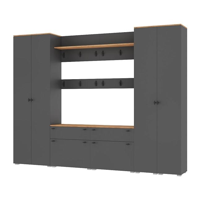 Прихожая Квели - 11 Графит