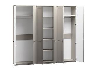 Шкаф распашной София РАХ - 7 МДФ Кашемир