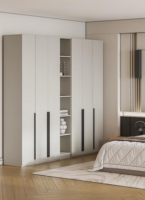 Шкаф распашной Хейсон - 12 Кашемир