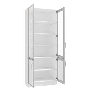 Книжный шкаф Альма - 9 Белый