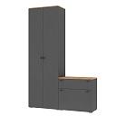 Прихожая Квели - 4 Графит