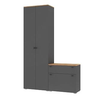 Прихожая Квели - 4 Графит