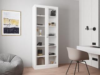 Книжный шкаф Библиограф - 2 №1 Белый