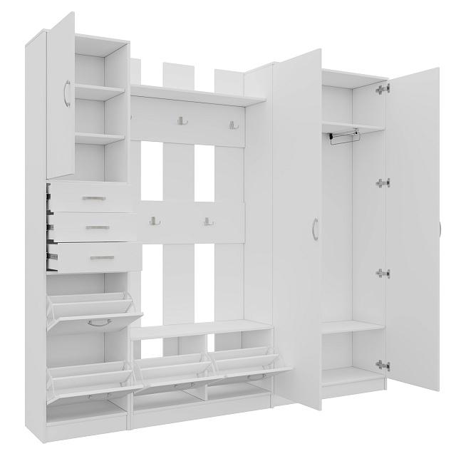 Прихожая Ольга - 9 Белый