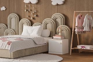 Тумба прикроватная Банни Mini - 1 Белый