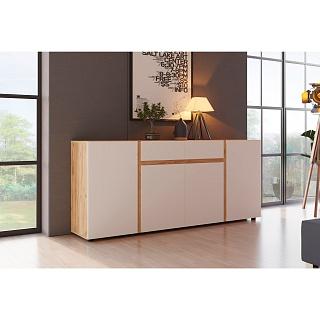 Комод Моронго - 3 Белый