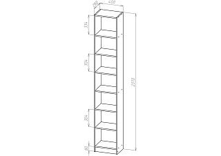 Стеллаж Билли - 09