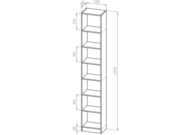 Стеллаж Билли - 09