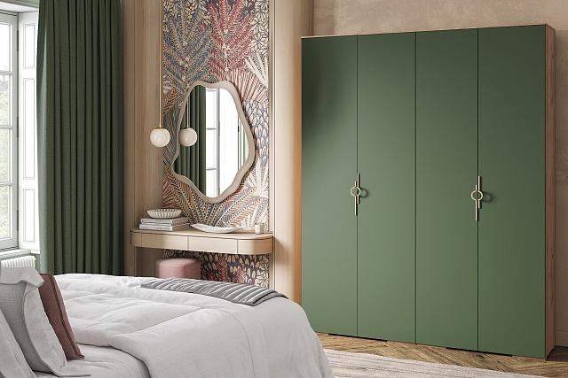 Шкаф распашной Ливан - 4 Шарли Green