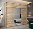 Шкаф-купе Валмиера NEW - 5А Дуб Сонома