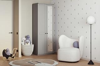 Шкаф распашной София РАХ - 8 МДФ Кашемир