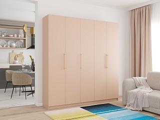 Шкаф распашной Калифорния - 5 Сатин