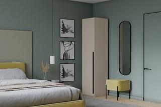 Шкаф распашной Лорена Пакс - 1 Кашемир