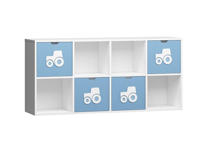Стеллаж Kids - 3 Пастельно-Синий
