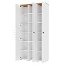 Шкаф распашной Квели - 3.1 Белый