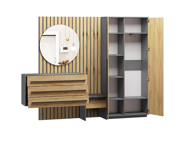 Прихожая Неаполь - 5 Графит