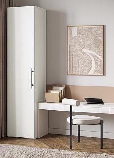 Шкаф распашной Мори-Хелена - 1 Белый