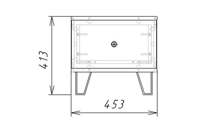 Тумба прикроватная Колорадо - 1 МДФ