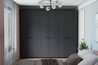 Шкаф распашной София РАХ - 7 МДФ Графит