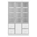 Книжный шкаф Альма - 19 Белый