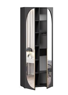 Шкаф распашной Брей - 1.2 Черный