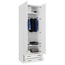 Шкаф распашной Карлос - 041 Белый