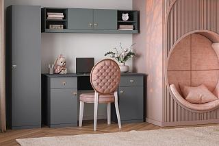 Детская стенка Стрекоза - 11 МДФ Графит