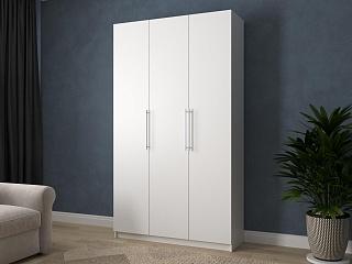 Шкаф распашной Калифорния - 3 Белый