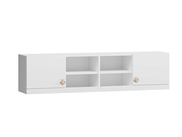 Антресоль Скарабей - 4 МДФ Белый