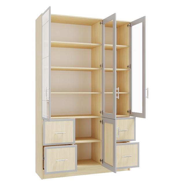 Книжный шкаф Альма - 19 Дуб Молочный