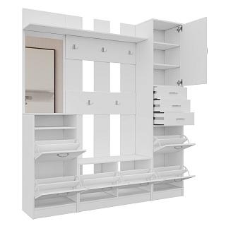 Прихожая Ольга - 7 Белый