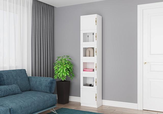 Книжный шкаф Карлос - 51 Белый